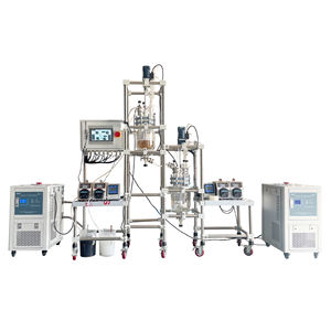 مولد صوتي بالموجات فوق الصوتية 20 لتر مفاعل كيميائي زجاجي - Product Image 4