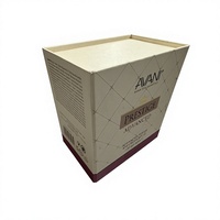 Coffret d'emballage magnétique pour cosmétiques avec mousse EVA et velours pour l'emballage de produits cosmétiques