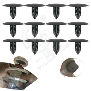 Mercedes-Benz Headliner <b>Snap</b> <b>Fasteners</b> 77030774375 Black PA66 For Trunk Lining Panels Replacement Repair - Product Image 1
