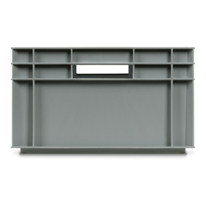 Fami Euro Box Caja de plástico de 600x400x232mm con asas abiertas y fondo reforzado - Product Image 2