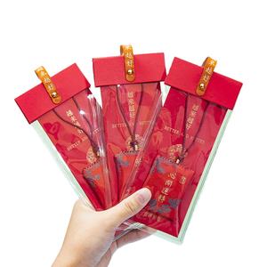 Charme chinois OMAMORI Porte-bonheur Sécurité routière automobile Ofuda Sanctuaire Charme rouge Omamori pour une livraison facile - Product Image 1