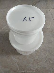 Gobelet de mélange jetable en plastique blanc pur 1,5L/3L, résistant aux produits chimiques, avec poignée à boucle pour pulvérisation, pour <span class=keywords><strong>voiture</strong></span>, bateau, meubles et <span class=keywords><strong>peinture</strong></span> - Product Image 2