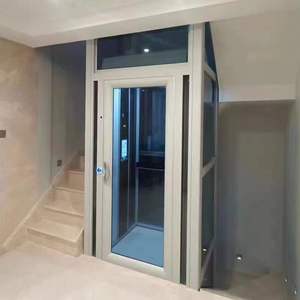 Внутренний/наружный вертикальный домашний лифт для пожилых людей и инвалидов, пассажирский лестничный подъемник, функция безопасности жилых помещений - Product Image 4