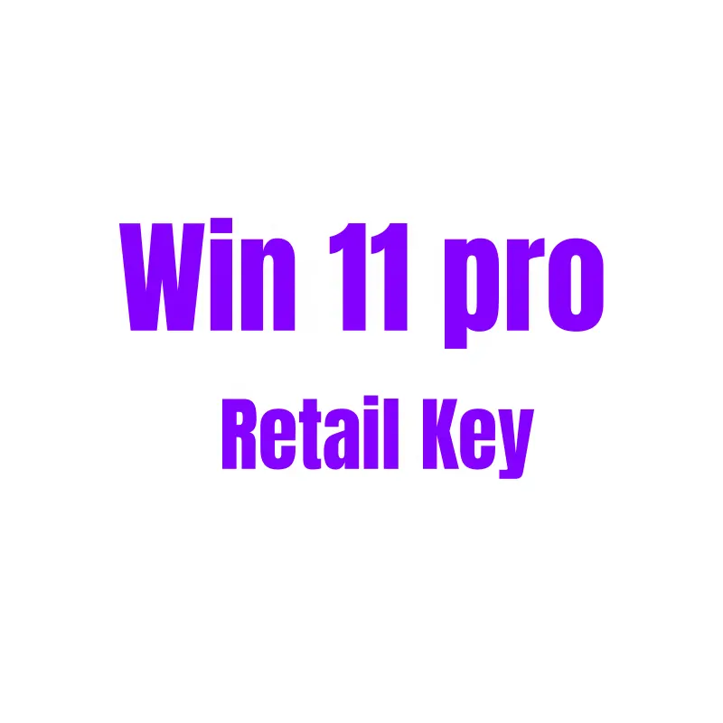 Genuine Win 11 Pro fessional Retail Key 100% Online Activation Win 11 Pro Digital Key License Send By Email
