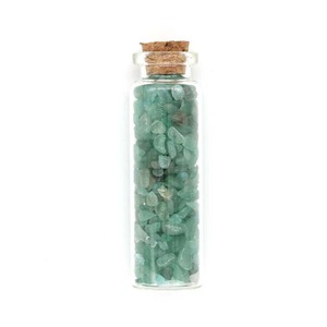 Botella de Perfume de Cristal de Piedras Preciosas, Aceite Esencial de Vidrio, <span class=keywords><strong>Piedra</strong></span> Preciosa <span class=keywords><strong>Verde</strong></span> Aventurina, Bola de Rodillo, Artesanía de <span class=keywords><strong>Piedra</strong></span> <span class=keywords><strong>Semipreciosa</strong></span> - Product Image 1