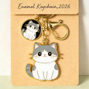 Fabrication en gros de porte-clés en alliage de zinc, porte-clés animal, porte-clés personnalisé, logo métallique personnalisé, conception de porte-clés personnalisé - Product Image 2