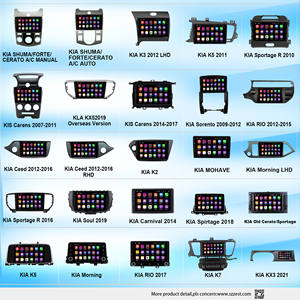 ZESTECH Lecteur DVD Android 12 Écran sté<span class=keywords><strong>r</strong></span>éo de voiture GPS pour KIA K3/K5/K7/ST/RIO/cerato/sportage/sportage <span class=keywords><strong>R</strong></span> Système de navigation audio - Product Image 2