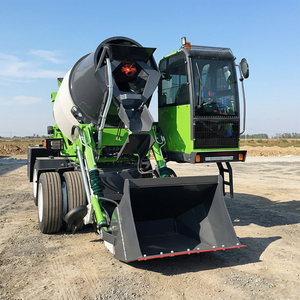 Vente de véhicule mélangeur de béton 2m³ EPA CE, moteur diesel, 4x4, mobile, auto-alimenté - Product Image 3