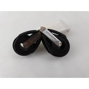Bloque de Doble Polea con Rueda de 29 mm y Diámetro de Línea de 8 mm, Equipo de Anclaje y Amarre para Barcos BB-0214F - Product Image 3