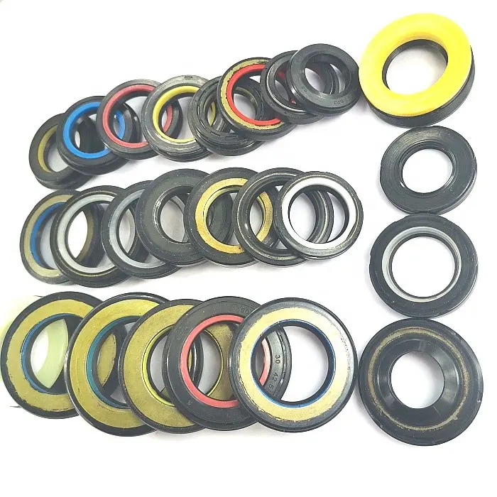 XTSEAO NBR HNBR 25*37.5/41.5*5.2/9.4 power steering oil seal high pressure seal steering rack oil seal