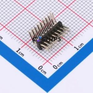 HX PZ1.27-2x9P WZ Pin Header Bent Lead Through Hole,P=1.27mm Connector 2x9P 1.27mm 1.27mm Pin Header - Product Image 1
