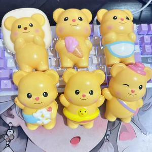 Squeeze Toys Yellow Bear TPE Soft <b>Squishy</b> Stress Relief Toy For Kids Unisex 8 To 13 Years - Product Image 5