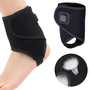 FSPG USB 5V 2A Heated Ankle Brace for Pain Relief Electric heated ankle brace splint