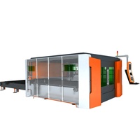 10kW 20kW IPG Raycus MAX Fiber Laser CNC Machine haute puissance pour la coupe de tôle système de contrôle Cypcut Yaskawa Servo Motor AI