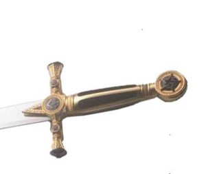 Épée du Seigneur des Anneaux personnalisée, décoration médiévale, épée maçonnique, épée de franc-maçon, cosplay - Product Image 5