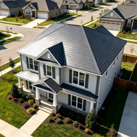 Panneau solaire photovoltaïque double vitrage gris BIPV carré haute efficacité résistant à la chaleur 10,67-18W pour logement commercial écologique