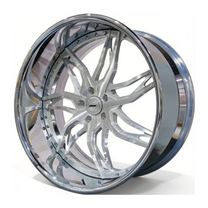 Rines Roc Custom 6x139.7 5x127 5x112 con Borde Profundo <span class=keywords><strong>de</strong></span> 24 26 28 30 Pulgadas para Chevrolet Tahoe Impala Rolls Royce Cullinan - Product Image 3