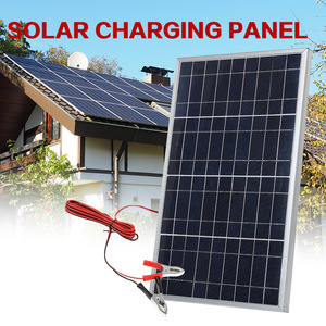 แผงโซลาร์เซลล์แบบโมโนคริสตัลไลน์ 30W 12V 18V เครื่องชาร์จพลังงานแสงอาทิตย์แบบพกพาสำหรับใช้งานกลางแจ้ง แผงผลิตพลังงานแบบพับได้ - Product Image 4