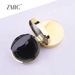 Emballage de fond de teint en coussin noir or, étui vide pour fond de teint en coussin, étui compact pour fond de teint en coussin, étui pour fond de teint en coussin BB, maquillage - Product Image 2