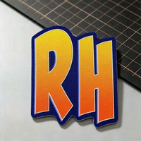 Patch personnalisé imprimé, thermocollant, par sublimation