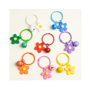 Porte-clés étoile en acrylique mignon, clochettes colorées, étoiles à cinq branches, breloques de sac couleur bonbon, porte-clés pour femmes, décoration - Product Image 4