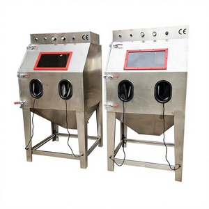 Machine de sablage à la vapeur d'eau à vendre, prix d'usine, cabine de sablage humide manuelle sans poussière 9060 - Product Image 1