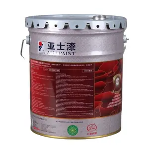 20 litros de pintura metálica baldes 20L flandres balde de pintura para pintura/adesivo/tinta/óleo do motor/cola/solvente