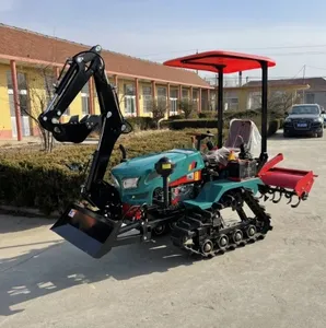 Nieuwe Dieselmotor Crawler Helmstok Voor Thuisgebruik Tandwielaandrijving Met Kernpomp En Lagercomponenten