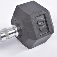 Haltères hexagonales PEV en gros pour le fitness des hommes