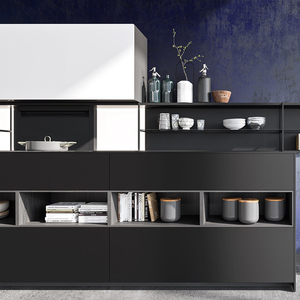 CBMmart Custom Solid Wood Kitchen Cabinets Luxury Wood Design with Soft-Close Hinges &amp; Quartz Countertop - Product Image 6