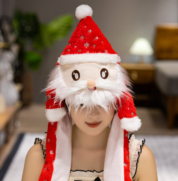 Costume de père Noël rouge