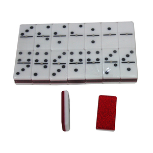 Juegos de dominó 28 azulejos preescolar educativo niños <span class=keywords><strong>jugar</strong></span> juguete dominó acrílico dominó para niños - Product Image 6