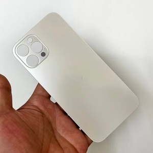 Coque arrière de remplacement en verre avec design en barre pour iPhone <span class=keywords><strong>12</strong></span> Pro, pièces de châssis de protection, câble flexible, boîtiers de téléphone portable - Product Image 6