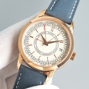 Montre mécanique unisexe 2026 au design minimaliste avec affichage du calendrier complet et lunette dorée pour professionnels haut de gamme - Product Image 2