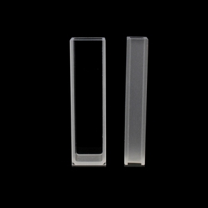 Célula de cuvette de quartzo de 10mm com tampa/espectrophotometros uv, cuvetas 2 peças - Product Image 3