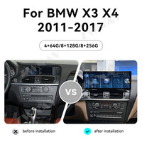 ZWNAV 15.8 ''Android 14 Carplay pour Bmw X3 X4 2011-2017 autoradio GPS Navigation multimédia lecteur sans fil stéréo unité principale