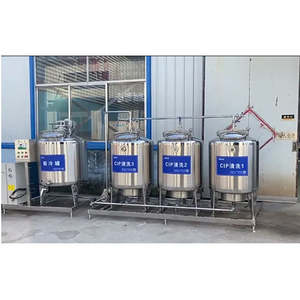 Homogénéisateur en acier inoxydable, petit pasteurisateur de lait, équipement de pasteurisation de jus de fruits, ligne de produits laitiers au yaourt grec - Product Image 3