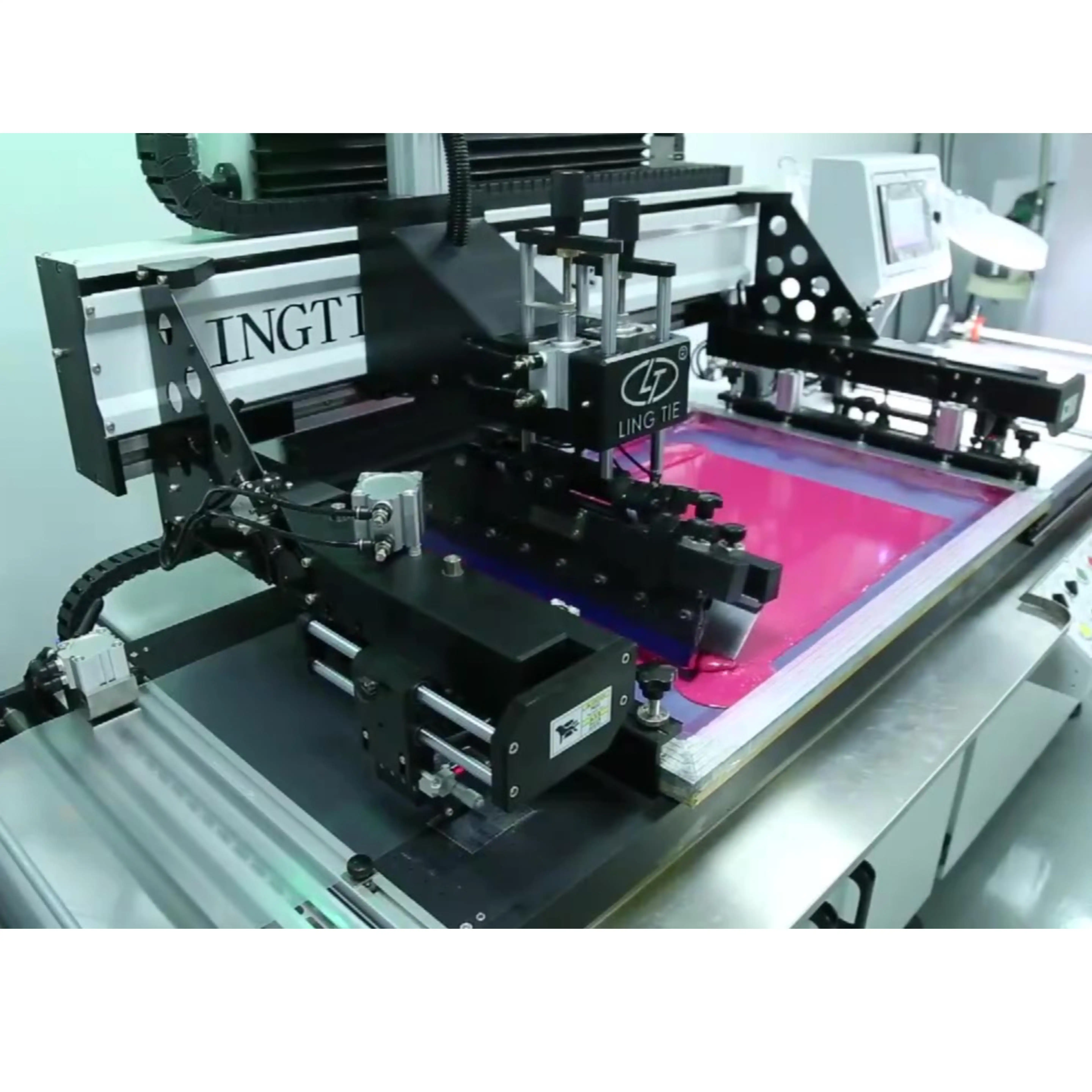 Máquina de impresión de pantalla, rollo a rollo para máquina de impresión IMD