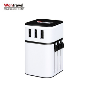 Wontravel chargeur rapide <span class=keywords><strong>adaptateur</strong></span> universel 5v 3.4a <span class=keywords><strong>adaptateur</strong></span> <span class=keywords><strong>secteur</strong></span> 3USB chargeur de voyage <span class=keywords><strong>portable</strong></span> - Product Image 2