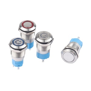 Công Tắc Kéo Nút Bấm Kim Loại Điện 4 Chân Chất Lượng Cao Loại Khóa Chất Lượng Cao Chống Nước IPX5 12Mm - Product Image 5