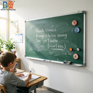 <span class=keywords><strong>Pizarra</strong></span> Magnética con Marcadores y Borrador, <span class=keywords><strong>Pizarra</strong></span> para Oficina y Aula con Marco de Aluminio - Product Image 1