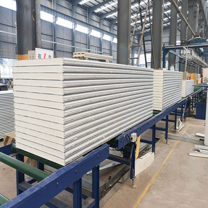 Tùy chỉnh kích thước mm Trọng lượng nhẹ bê tông đúc sẵn EPS bánh sandwich sợi xi măng SIP sẵn sàng thực hiện tường Bảng điều khiển - Product Image 6