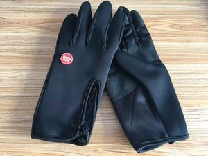 Guantes cálidos impermeables de dedo completo para hombre para invierno motociclismo pantalla táctil guantes deportivos al aire libre - Product Image 4