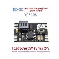 Module d'alimentation abaisseur de tension DC-DC, petite taille, haute résistance à la tension, 100V 96V 84V 72V 24V vers 5V 12V, courant 2A