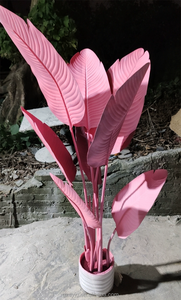 <span class=keywords><strong>Banane</strong></span> de <span class=keywords><strong>voyageur</strong></span> artificielle en pot décoration intérieure et extérieure plantes vertes adaptées à la décoration de bureau à domicile - Product Image 2