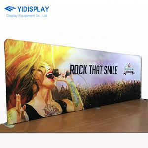 Yidisplay 20FT ชุดคลื่นชุดตรงความตึงเครียดผ้าระเหิดอุปกรณ์งาน<span class=keywords><strong>แสดง</strong></span>สินค้าปลอกหมอนการค้า - Product Image 2