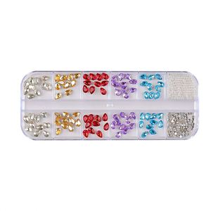 Accessoires de Nail Art en Strass de Haute Qualité, Forme <span class=keywords><strong>Goutte</strong></span> <span class=keywords><strong>d</strong></span>'<span class=keywords><strong>Eau</strong></span>, Effet Scintillant, Emballage Basique, Vente en Gros - Product Image 1
