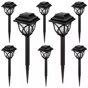 Source Outdoor Solar Lawn Lamp 44cm Warm <b>Light</b> Garden Decor Waterproof Ground <b>Plug</b> In Lighting - Product Image 2