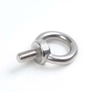 Hot Sale Din580 M24 Forged Lifting Rigging Eye Bolt Anchor 304 Stainless Steel