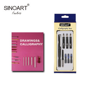 SINOART vente d'usine Art <span class=keywords><strong>calligraphie</strong></span> stylo ensemble avec 5 plumes - Product Image 1